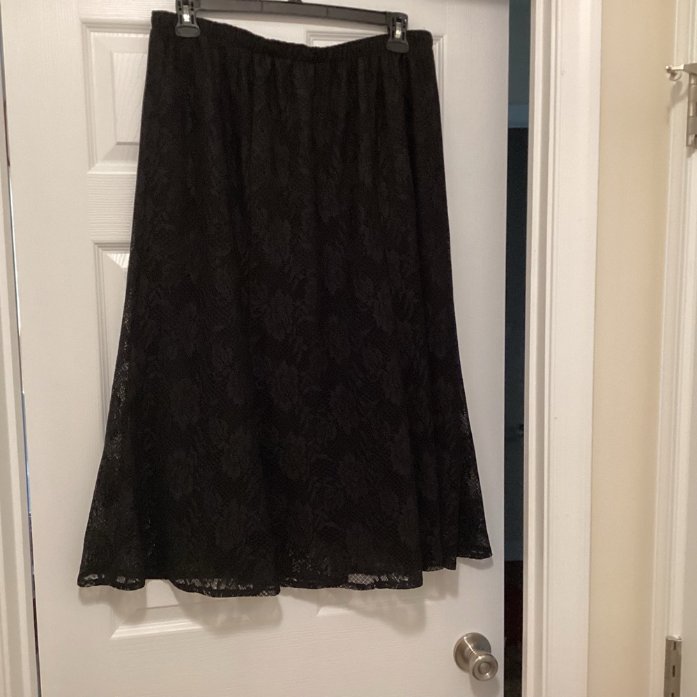 Black Embellished skirt